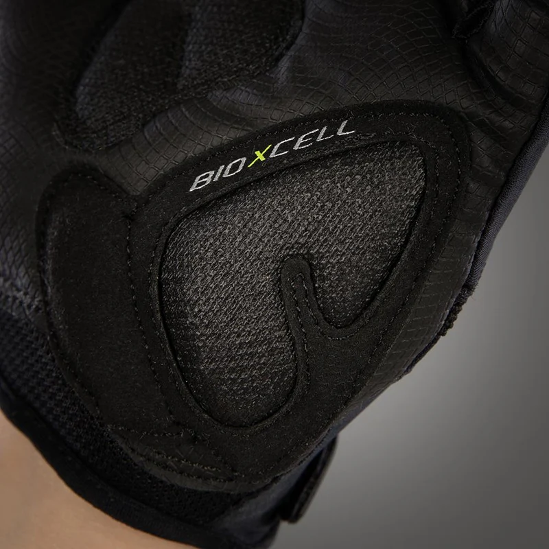 CHIBA BioXCell - Radhandschuhe kurz, schwarz, S, Gelpolster & BioXCell-Protektionssystem