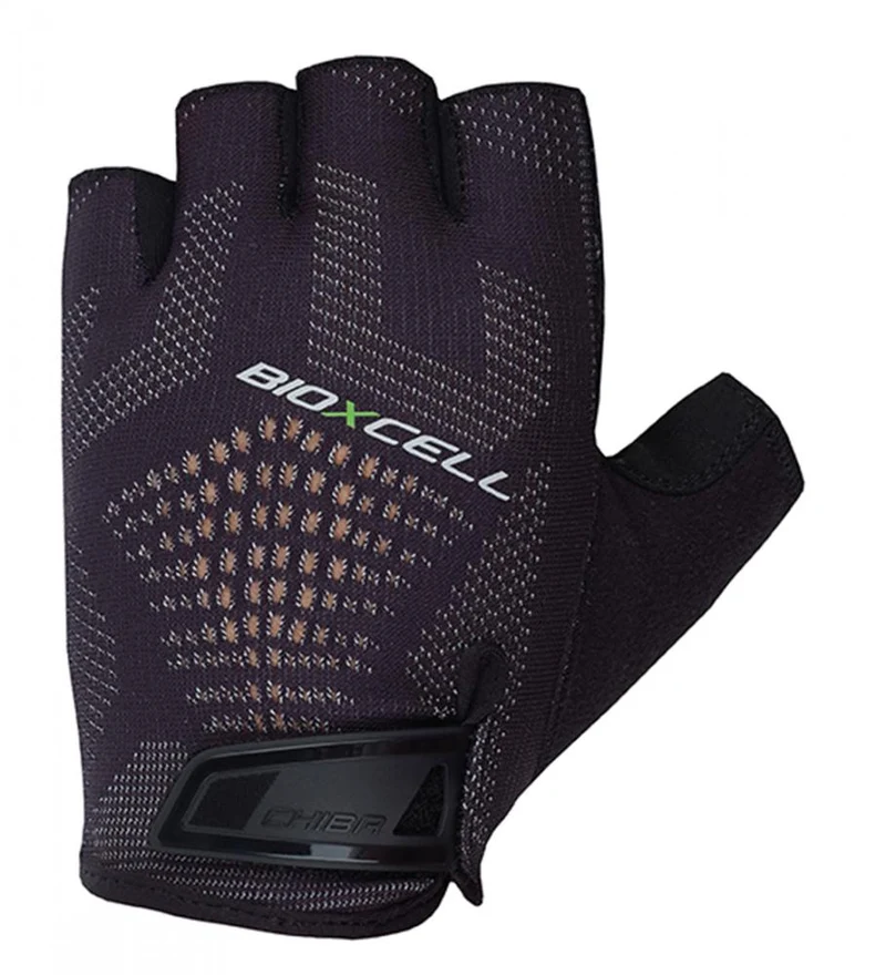 Chiba BioXCell Super Fly Handschuhe, schwarz, XS, Gelpolster gegen Taubheit, Carpal-Tunnel-Schutz, atmungsaktiv, Mikrofaser, Quick-Pull-Hilfe