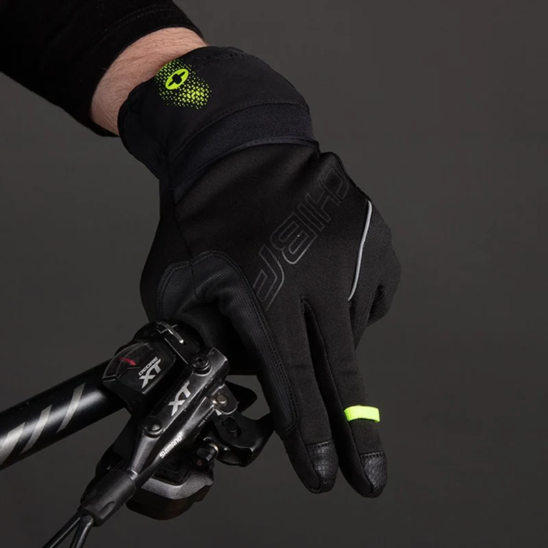 CHIBA Express+ - Radhandschuhe XS schwarz, wind- & wasserdicht mit Gelpolsterung