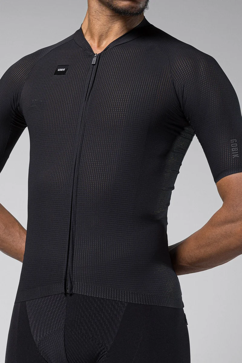 Phantom Kurzarmtrikot Gobik Unisex Jet Black