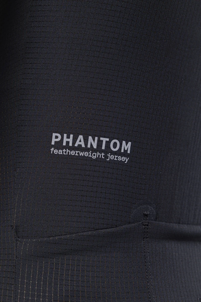 Phantom Kurzarmtrikot Gobik Unisex Jet Black