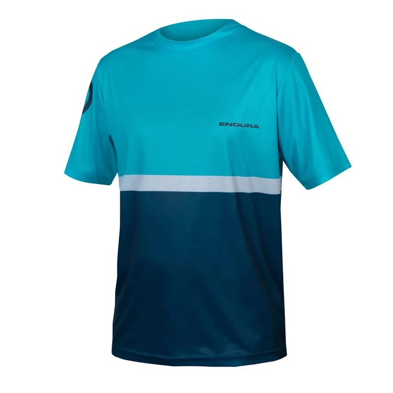 SingleTrack Core Tee II Endura Mann Blueberry