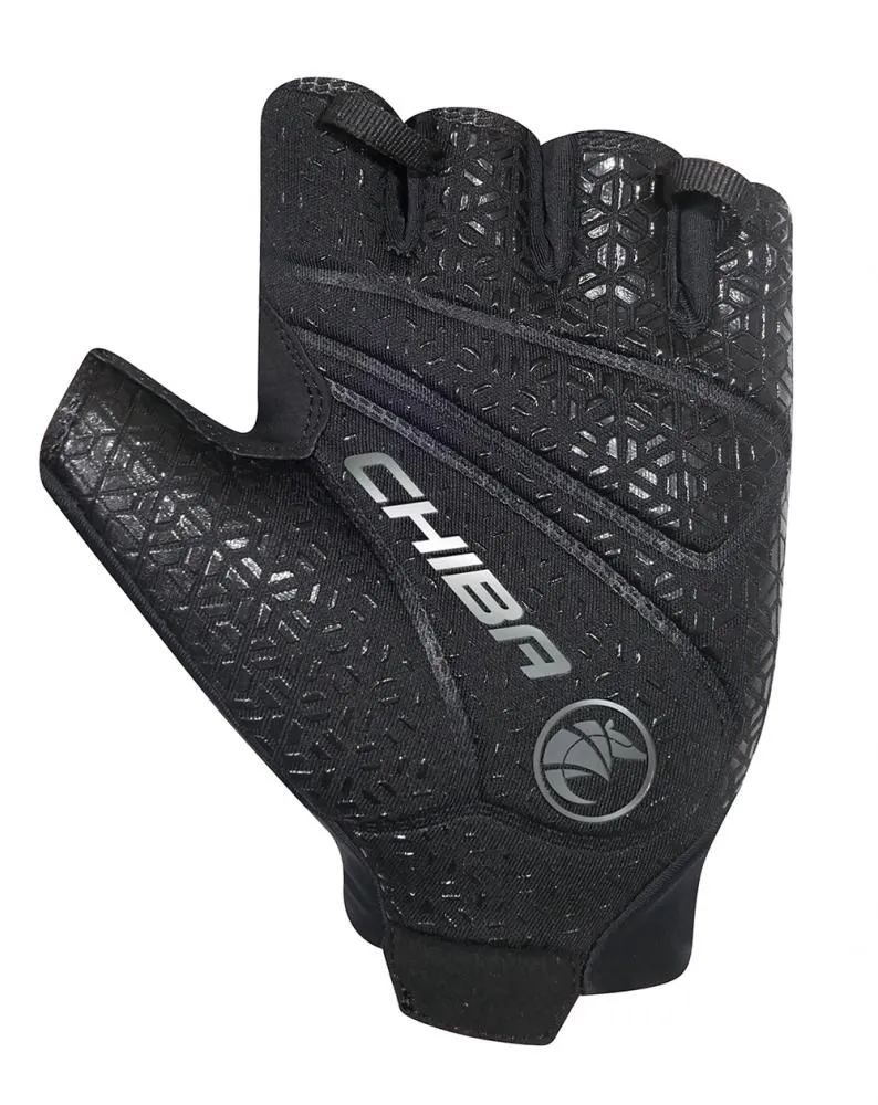 CHIBA Pure Race II - Radhandschuhe XS neongelb, atmungsaktiv & leicht gepolstert
