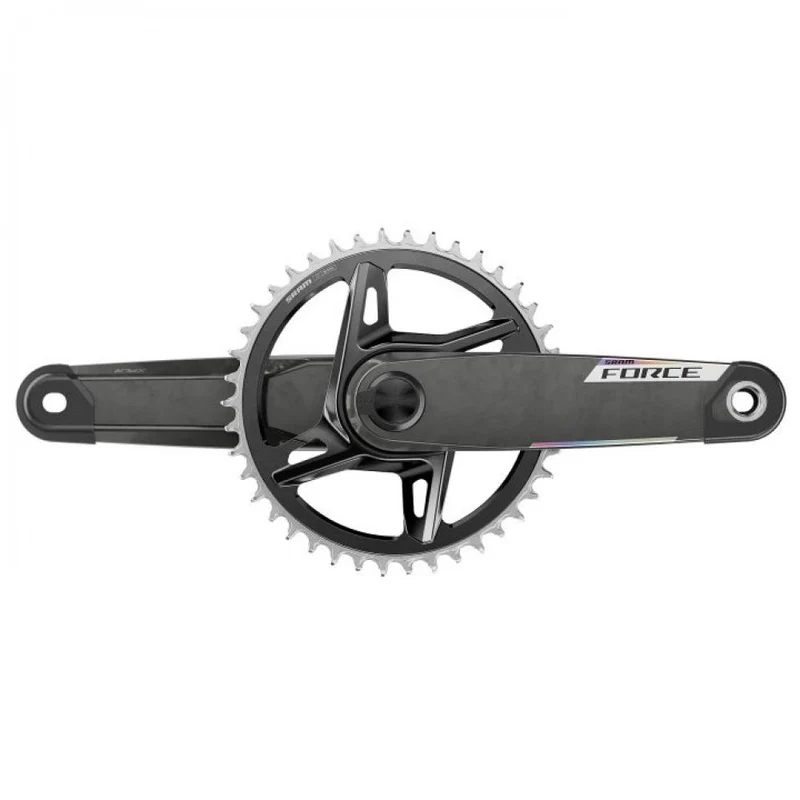 SRAM Kurbelgarnitur Quarq Force XPLR E1 172 - 5 mm - präziser Leistungsmesser für Gravel und Road