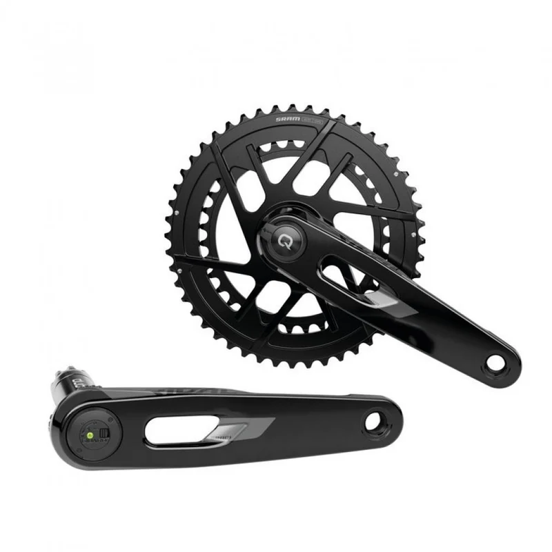 SRAM Kurbelgarnitur Quarq Rival E1 165 mm 48-35T - leistungsstarke Powermeter-Kurbel
