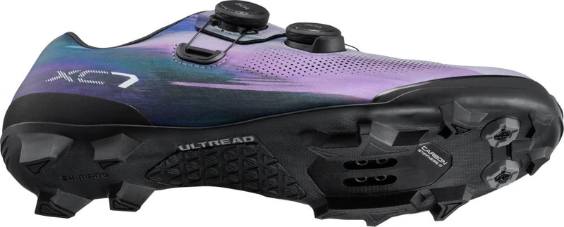 SHIMANO Fahrradschuhe XC703 MTB SPD Herren/Damen Größe 42 Lila