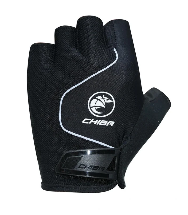 CHIBA Cool Air - Radhandschuhe schwarz XXL, atmungsaktiv mit Gelpolsterung