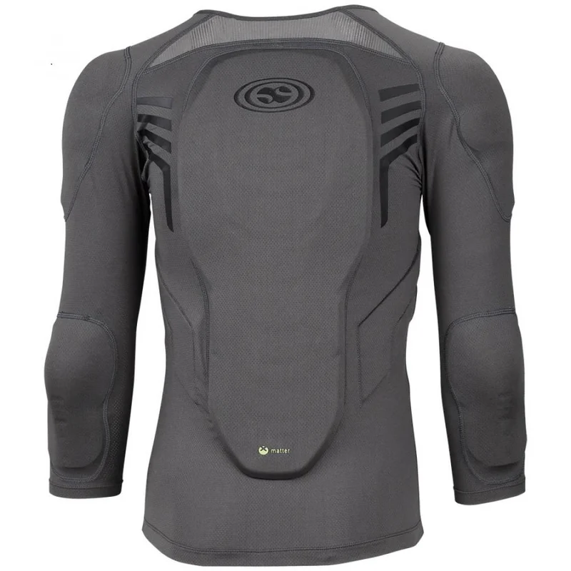 IXS Sports Division iXS Trigger upper body protective S/M grey - leichter Oberkörperprotektor mit Xmatter-Schutz