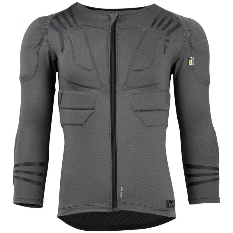 IXS Sports Division iXS Trigger upper body protective S/M grey - leichter Oberkörperprotektor mit Xmatter-Schutz