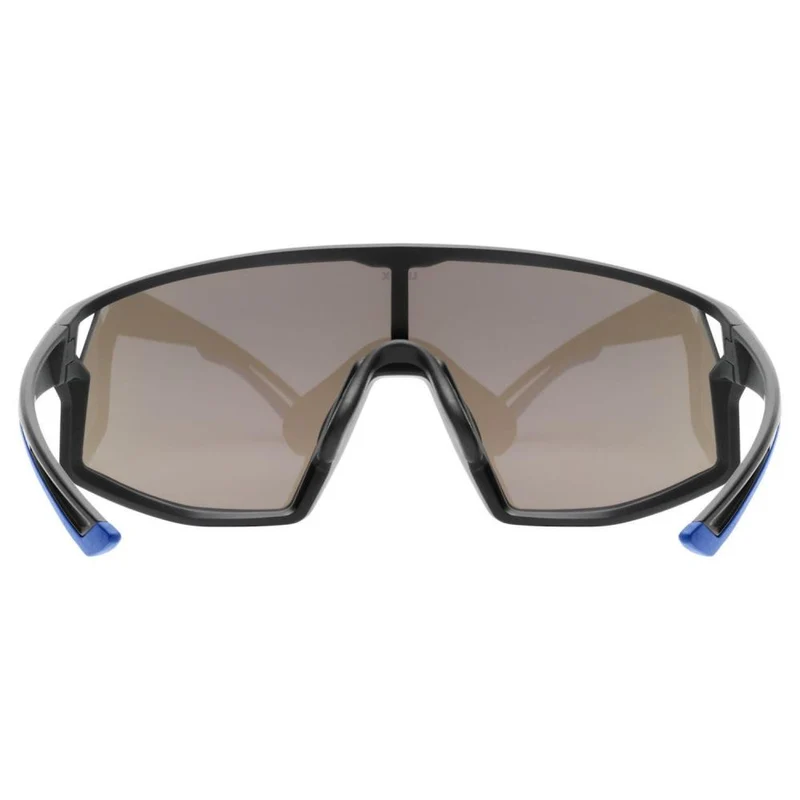 uvex Skyryse Black Matt - Mirror Blue Sportbrille, Einheitsgröße