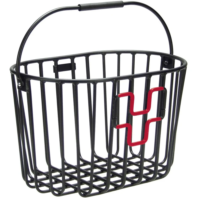 KLICKfix Lenkerkorb Alumino schwarz 26x25x40 cm