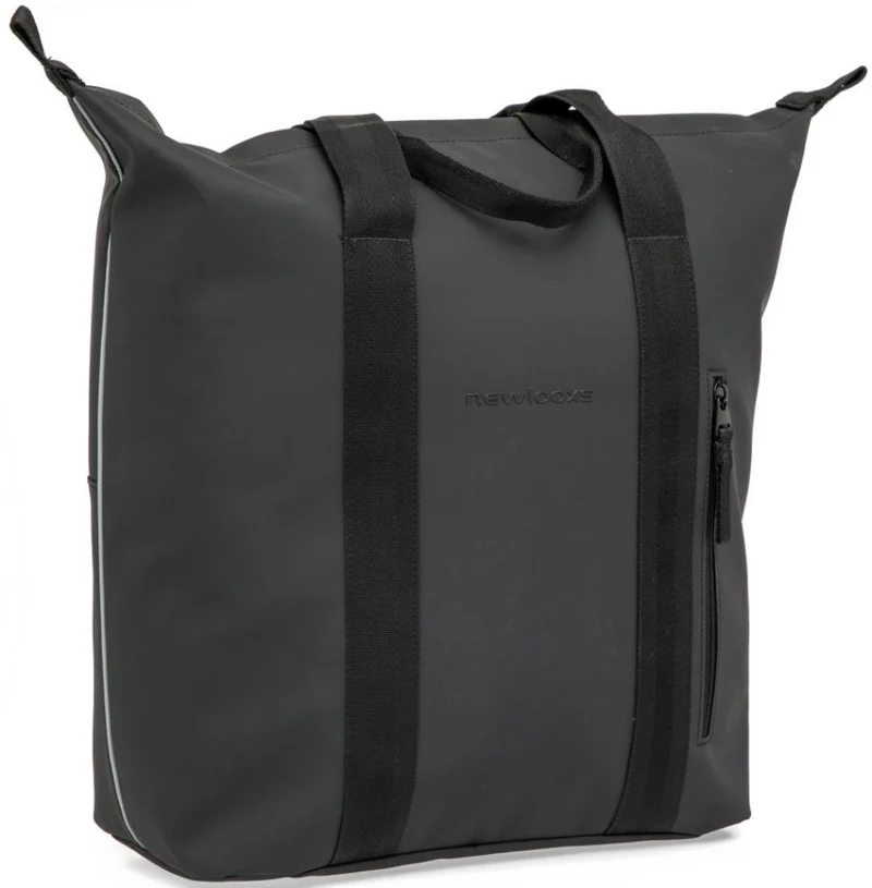 New Looxs Odense Kota Black 18L Black - stylische Fahrrad Einkaufstasche für Alltag und City