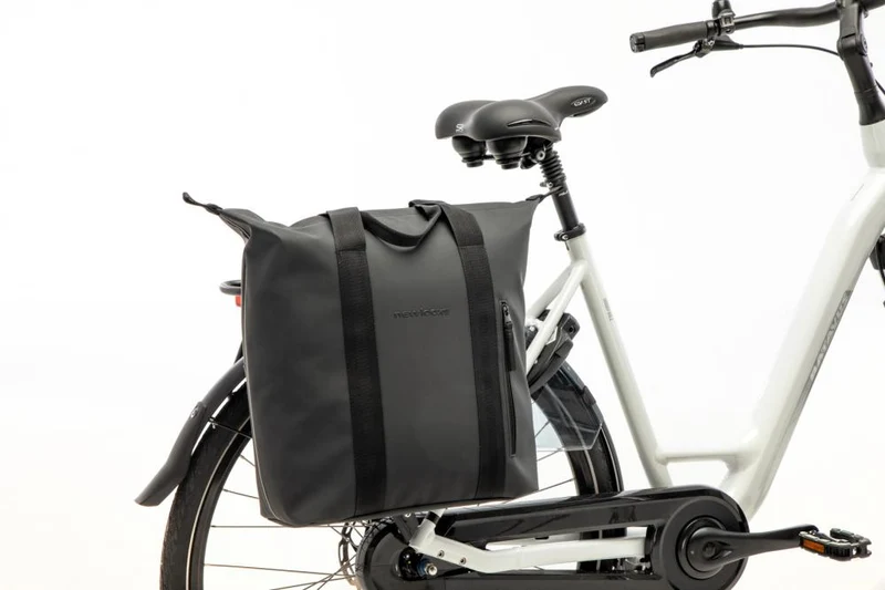 New Looxs Odense Kota Black 18L Black - stylische Fahrrad Einkaufstasche für Alltag und City
