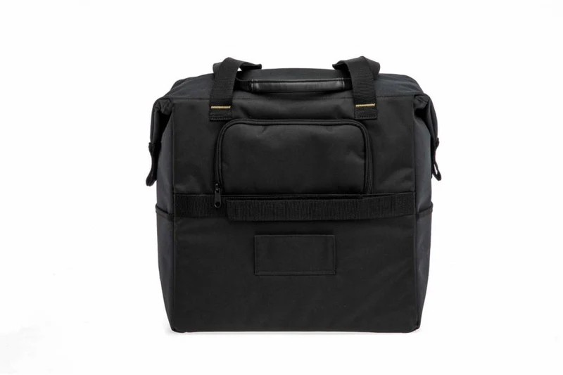 New Looxs Radtasche Tulum Camella Black 24 l Black - praktische Einkaufstasche fürs Fahrrad