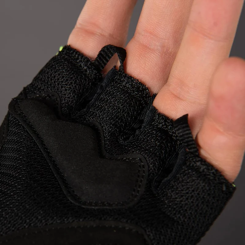 CHIBA BioXCell Air - Radhandschuhe neongelb, XL, gepolstert, atmungsaktiv
