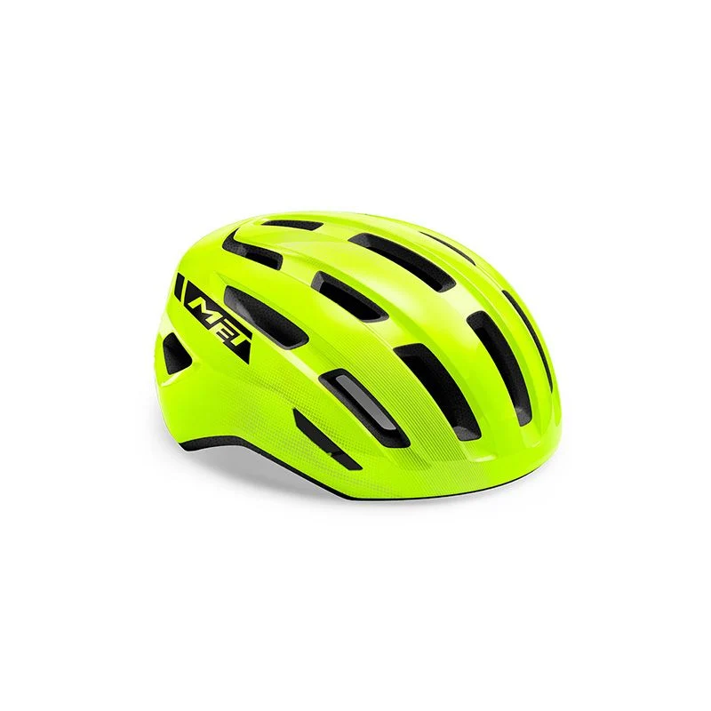 Miles Mips Helm Met Gelb Fluor Helle