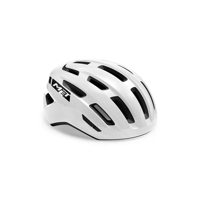 Miles Mips Helm Met Helle Weiß