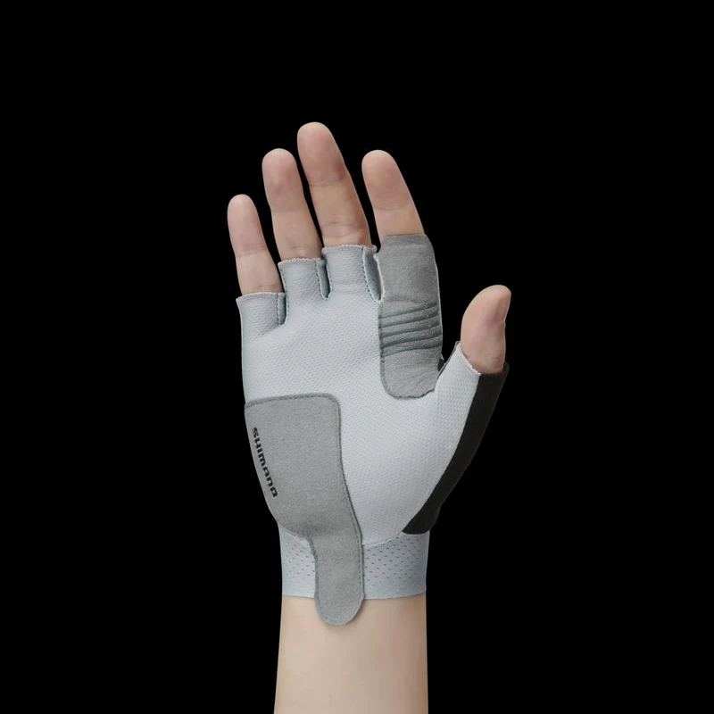 SHIMANO S-PHYRE LEGGERA Gloves Ice Gray S Gray - superleichte Rennradhandschuhe für maximalen Grip