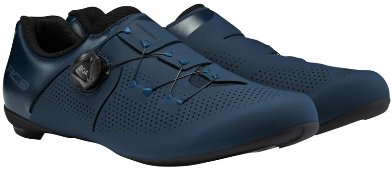 SHIMANO Fahrradschuhe RC302 Herren/Damen Road SPD-SL Fahrradschuhe Größe 45 Blau