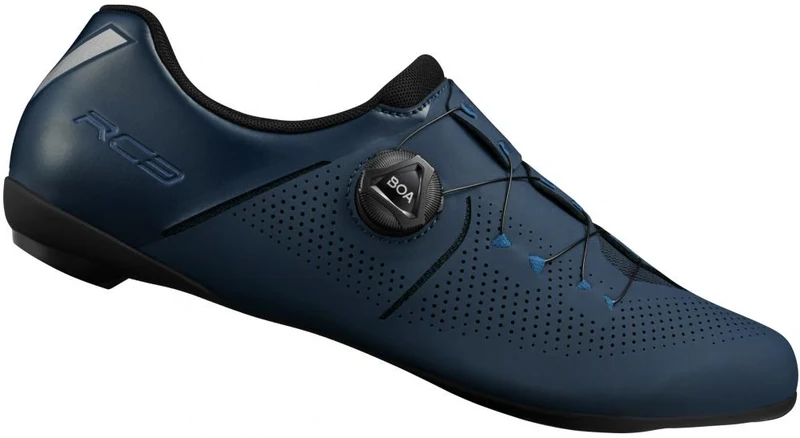 SHIMANO Fahrradschuhe RC302 Herren/Damen Road SPD-SL Fahrradschuhe Größe 45 Blau