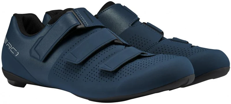 SHIMANO Fahrradschuhe RC102 Herren/Damen Road SPD-SL 42 ? Rennradschuhe, Blau