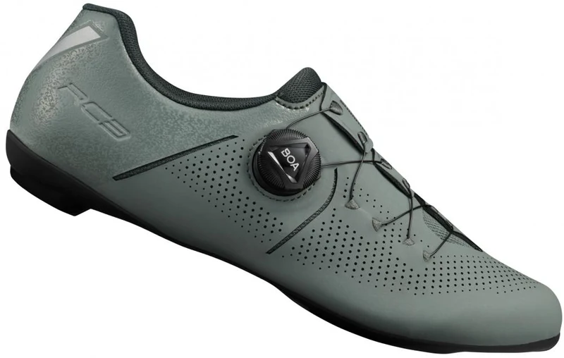 SHIMANO Fahrradschuhe RC302W Damen Road SPD-SL Fahrradschuhe Größe 40 Grün