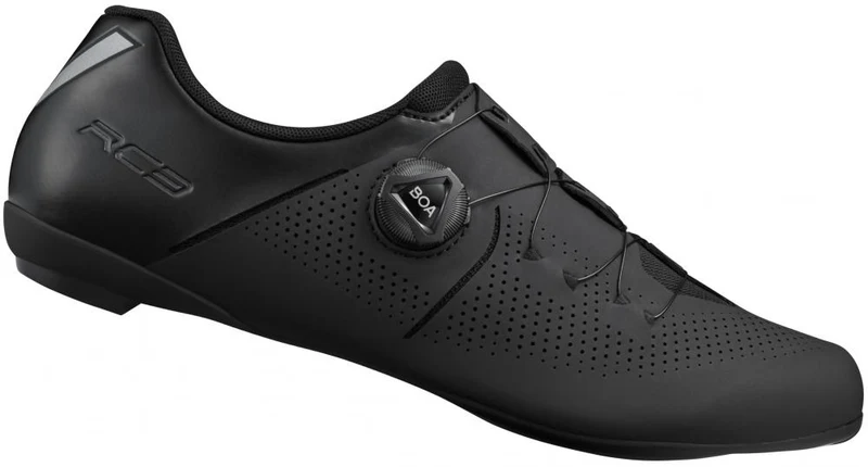 SHIMANO Fahrradschuhe RC302 Herren/Damen Road SPD-SL Größe 39 Schwarz