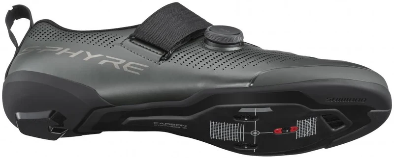 SHIMANO Fahrradschuhe TR903 Herren/Damen Road SPD-SL Größe 43 Grau