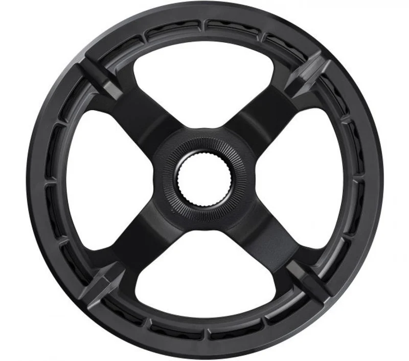 SHIMANO Kettenblatt SM-CRE50 44Z mit Doppelschutzscheibe - robustes E-Bike Kettenblatt