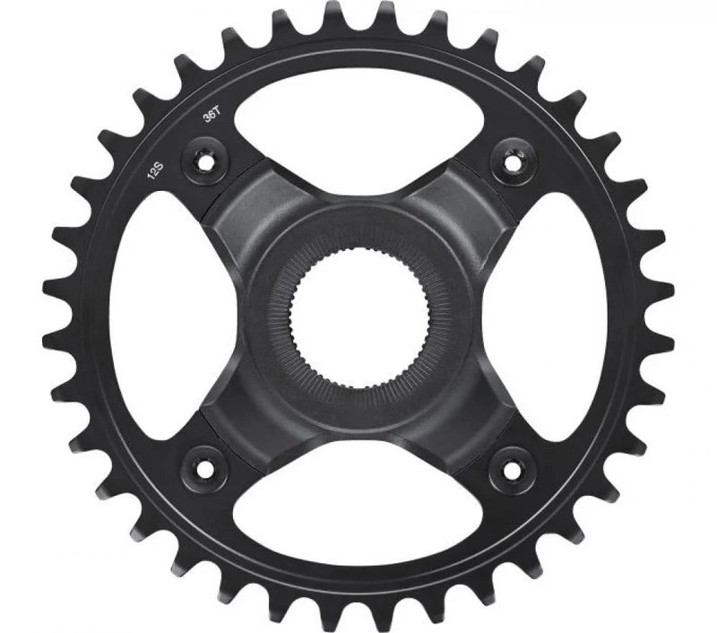 SHIMANO Kettenblatt SM-CRE70 36Z für E-Bike Systems - effizienter Antrieb ohne KSR