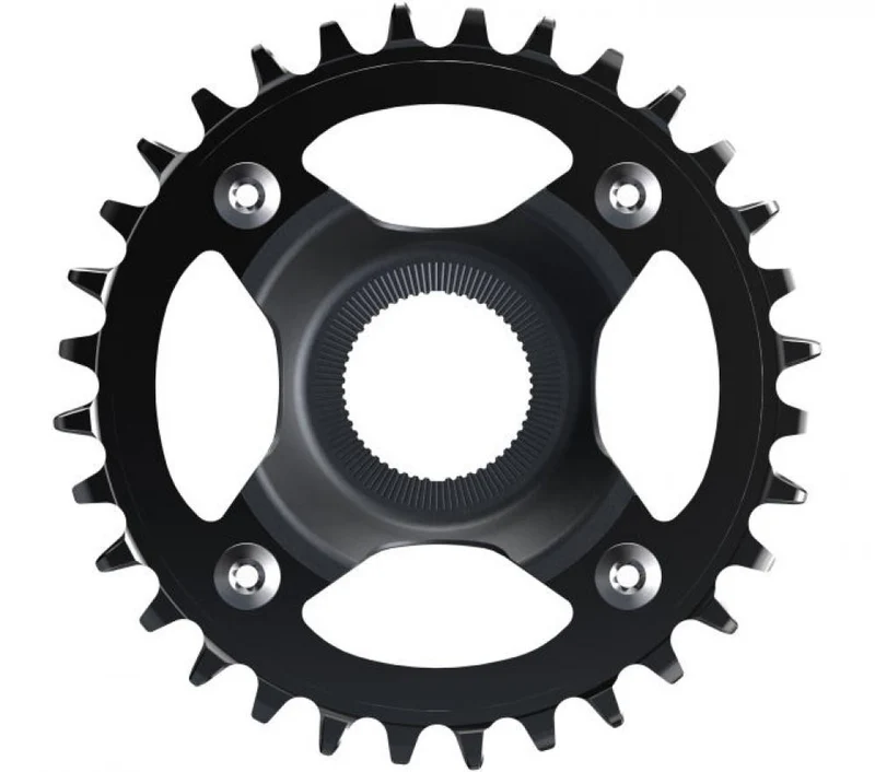 SHIMANO Kettenblatt EP801/EP600 CR-EM800 32Z schwarz - effiziente Performance für E-Bike-Antriebe