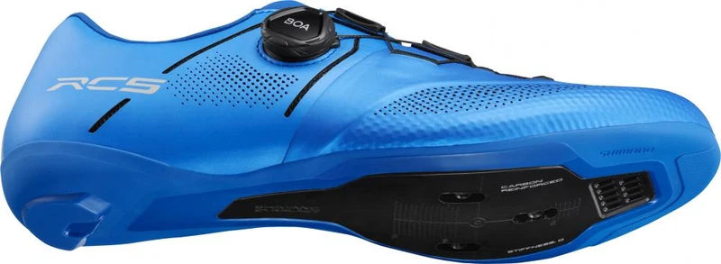 SHIMANO Fahrradschuhe RC503 Herren/Damen Road SPD-SL Fahrradschuhe Größe 42 breit, Blau
