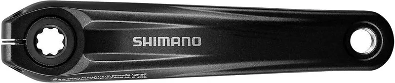 SHIMANO Kurbelarm E-BIKE SYSTEMS FC-E8000 links - 175 mm, Schwarz