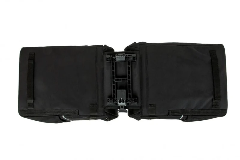 New Looxs Doppelpacktasche Vigo Double MIK 2.0 2 x 17,5L Black - geräumige Fahrradtasche