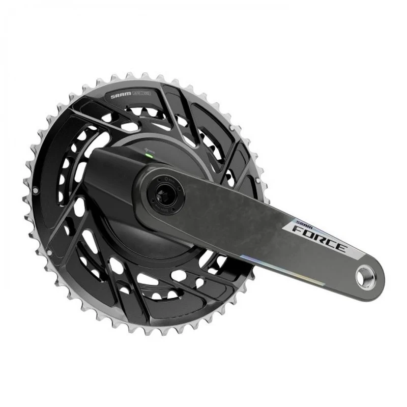 SRAM Kurbelgarnitur Quarq Force E1 175 mm 46-33T - Präziser AXS Powermeter für maximale Performance