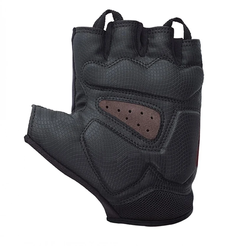 CHIBA Gel Premium - Radhandschuhe kurz, schwarz, S, Gelpolsterung, atmungsaktiv