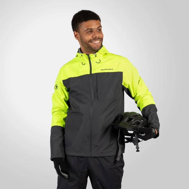 Endura Hummvee 3-in-1 Wasserdichte Jacke Neon-Gelb Gr. S